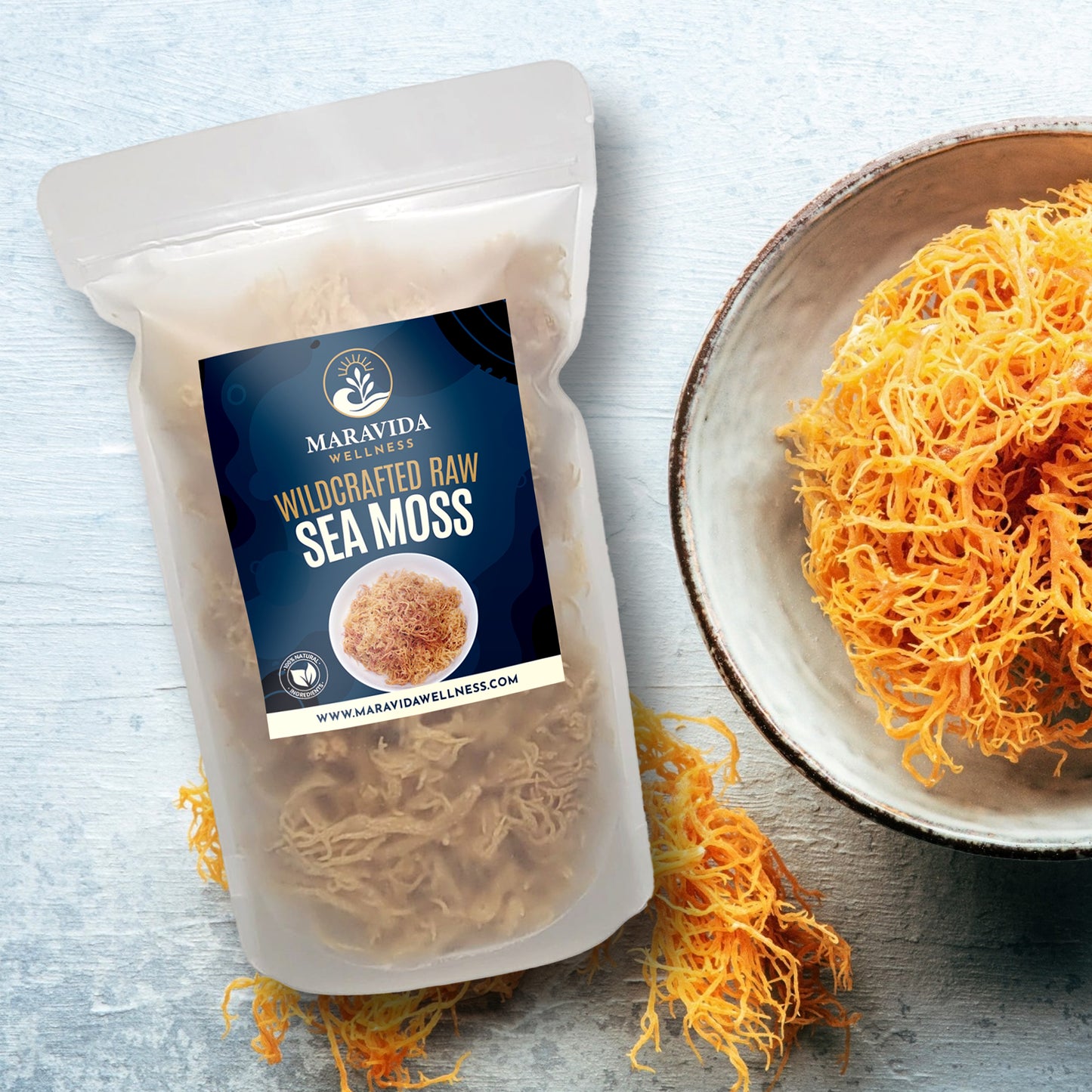 Wildcrafted Raw Sea Moss 1Lb
