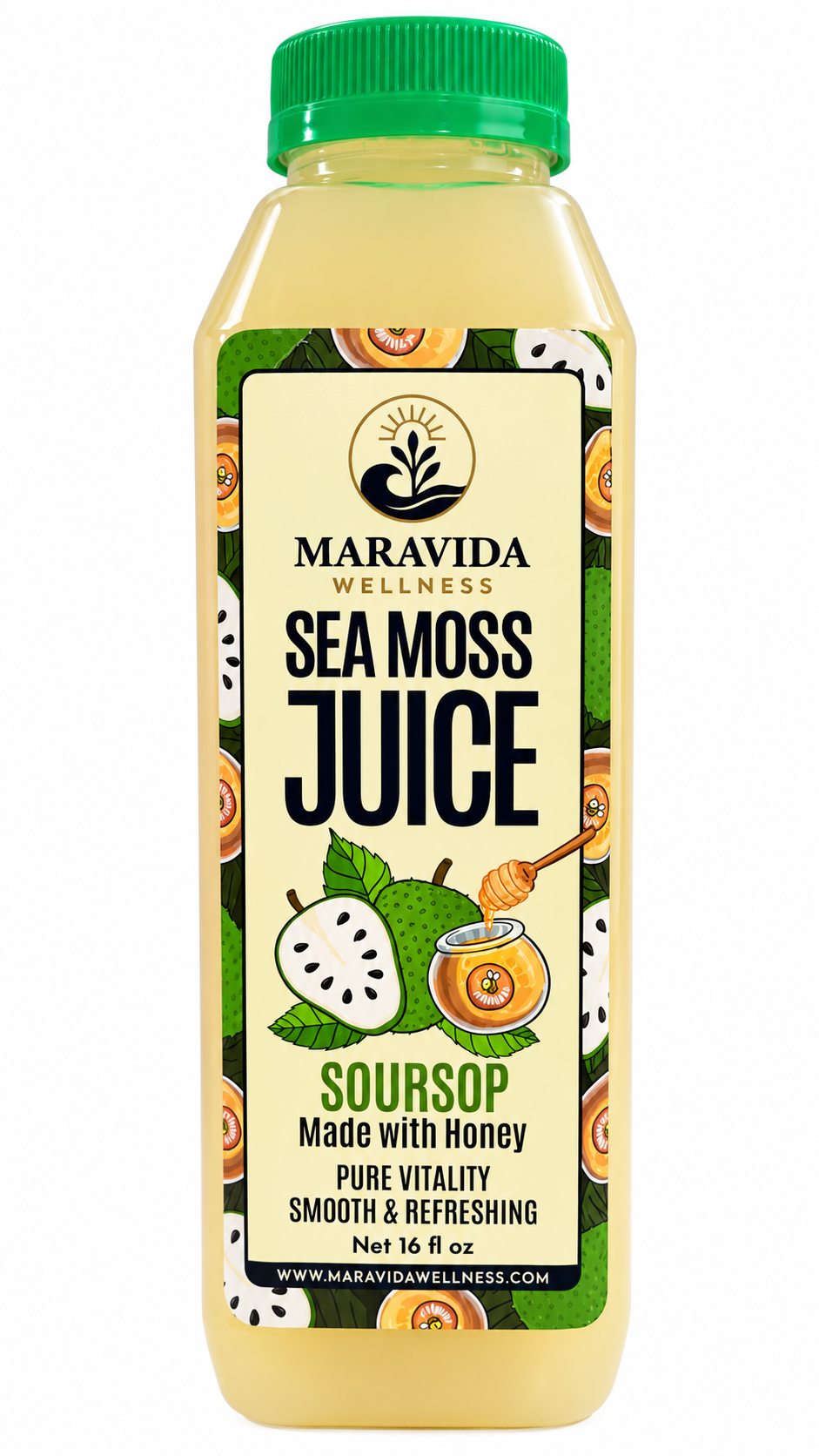Soursop Sea Moss Juice 16 oz