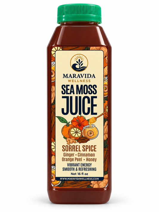 Sorrel Spice Sea Moss Juice 16 oz