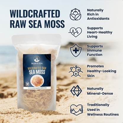 Wildcrafted Raw Sea Moss 1Lb
